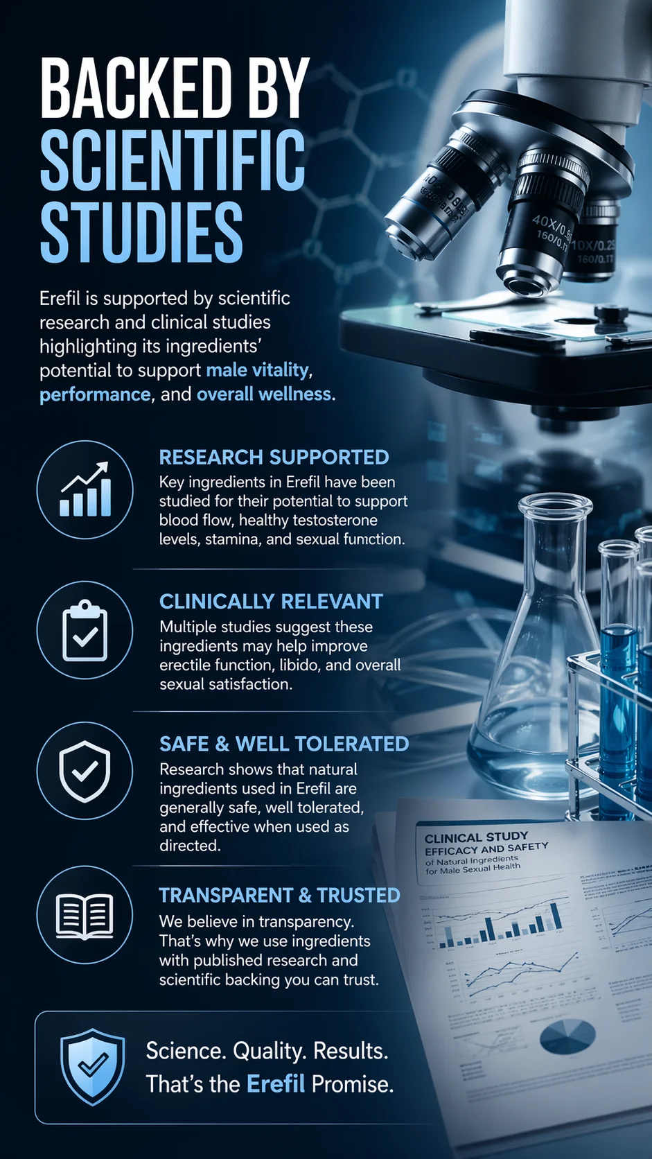 Erefil backed by science